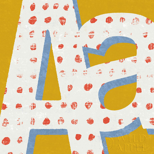 Punctuated Square IX Bright Poster Print by Michael Mullan # 56576