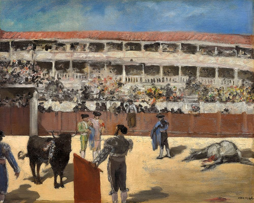 Bullfight Poster Print by Edouard Manet # 56516