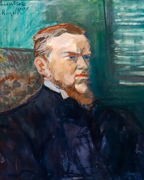 Portrait of Octave Raquin Poster Print by Henri de Toulouse-Lautrec # 56390