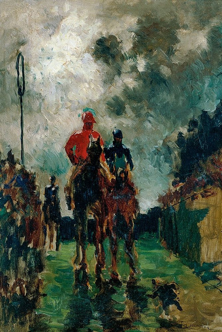 The Jockeys Poster Print by Henri de Toulouse-Lautrec # 56317
