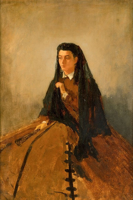 Portrait of Pauline Poster Print by Winslow Homer # 56155