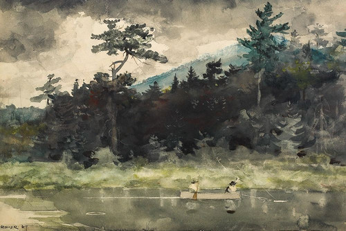A Fishermans Day Poster Print by Winslow Homer # 56228
