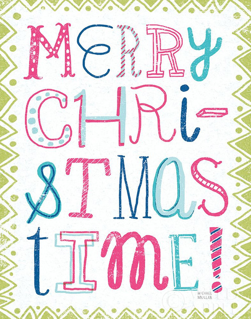 Merry Christmastime Bright Poster Print by Michael Mullan # 56260