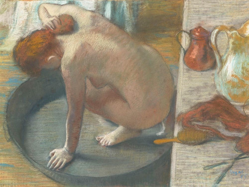 The Tub Poster Print by Edgar Degas # 55500