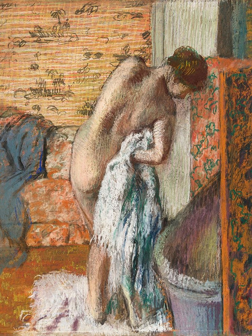 Apres le bain Poster Print by Edgar Degas # 55464