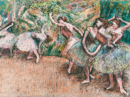 Ballet Scene Poster Print by Edgar Degas # 55457