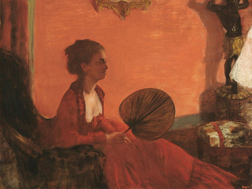 Madam Camus Poster Print by Edgar Degas # 55424