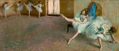 Before the Ballet Poster Print by Edgar Degas # 55472