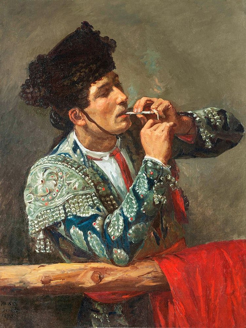 After the Bullfight Poster Print by Mary Cassatt # 55394