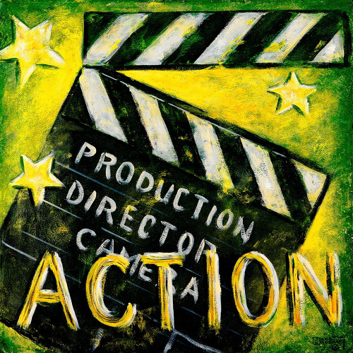Action! Poster Print by Janet Kruskamp # 54354 Action! Poster Print by Janet Kruskamp # 54354