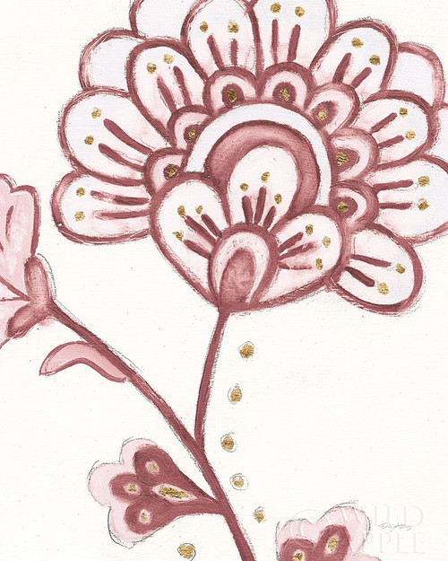 Flora Chinoiserie III Pink Poster Print by Emily Adams # 54359