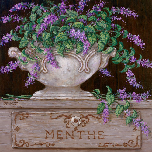 Paquet de Menthe Poster Print by Janet Kruskamp # 54246