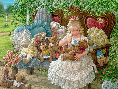 Hollys Bears Poster Print by Janet Kruskamp # 54197