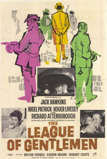 The League of Gentlemen Movie Poster Print (27 x 40) - Item # MOVIF4890