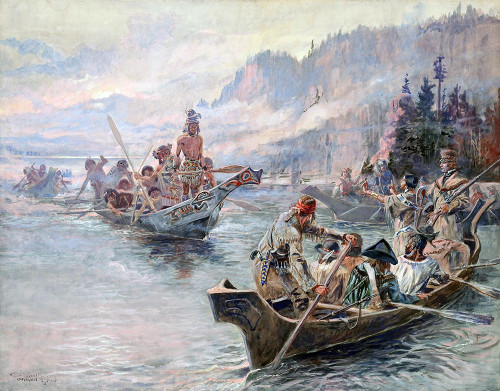 Lewis and clark expedition Poster Print by M Russell # 54597