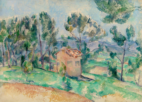 Hunting Cabin in Provence Poster Print by Paul Cezanne # 53926