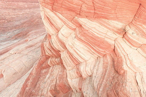 Coyote Buttes VII Blush Poster Print by Alan Majchrowicz # 53659