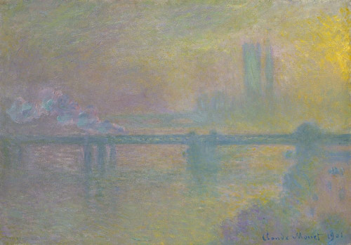 Charing Cross Bridge, London Poster Print by Claude Monet # 53082