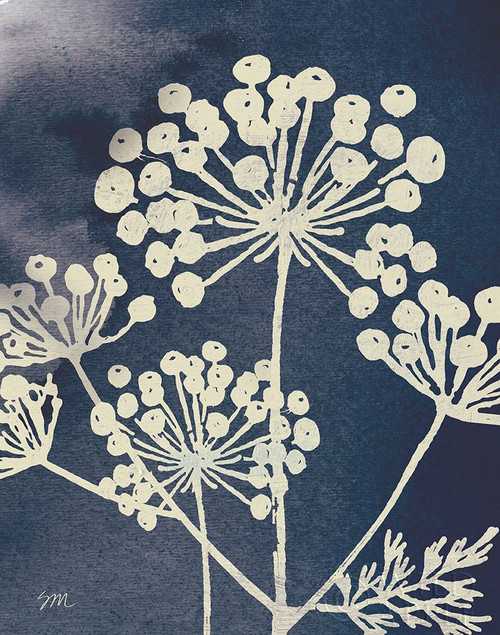 Dark Blue Sky Garden I Poster Print by Studio Mousseau Studio Mousseau # 52868