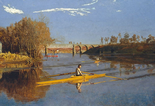 The Champion Single Sculls Poster Print by Thomas Eakins # 52924