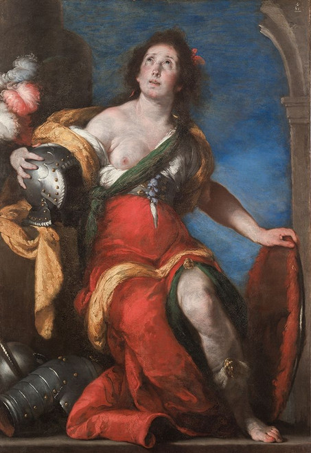 Allegorical Figure Poster Print by Bernardo Strozzi # 50690