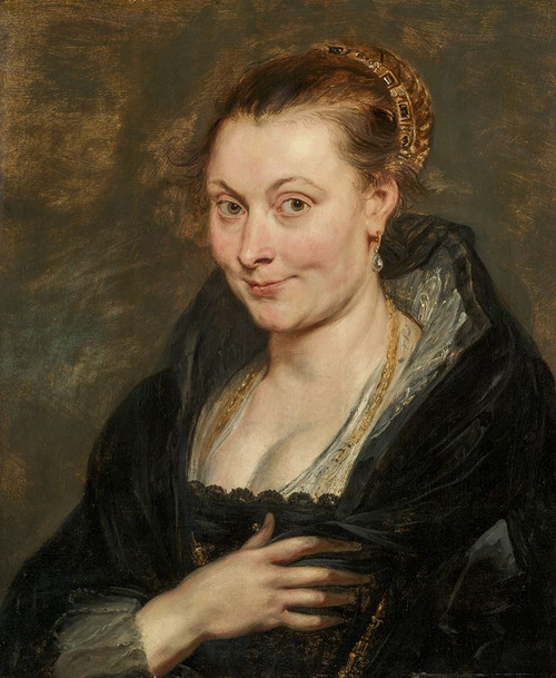 Portrait of Isabella Brant Poster Print by Peter Paul Rubens # 50657