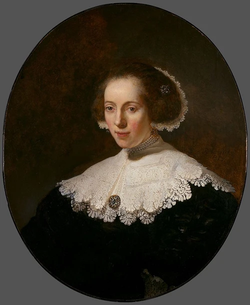 Portrait of a Woman Poster Print by Rembrandt van RijnÔøΩ_ # 50649