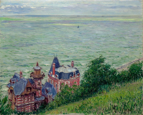 Villas at Trouville Poster Print by Gustave Caillebotte # 50498