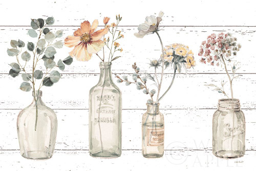 A Country Weekend VIII v2 Fall Flower Poster Print by Lisa Audit # 51148