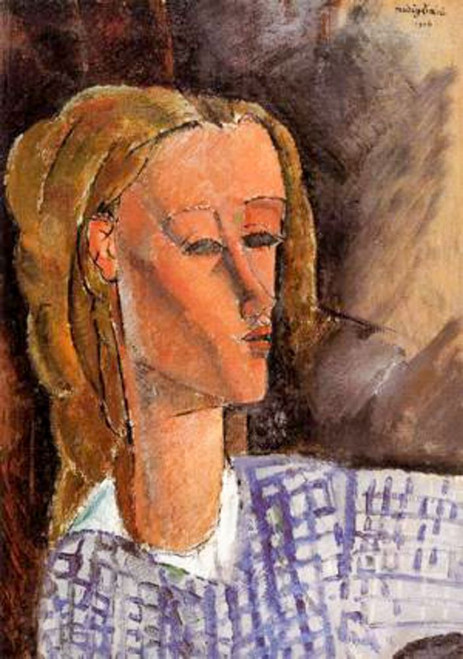 Portrait of Beatrice Hastings, 1916 Poster Print by Amedeo Modigliani # 50923