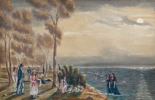 Bathing Party Poster Print by William P. Chappel # 50889