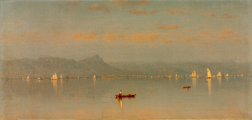 Haverstraw Bay Poster Print by Sanford Robinson Gifford # 50235