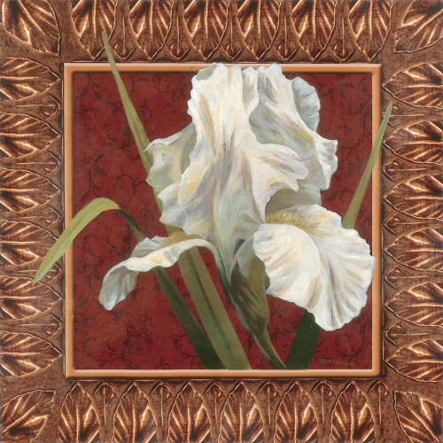 Iris in Red/Gold Poster Print by Unknown Unknown # 4977