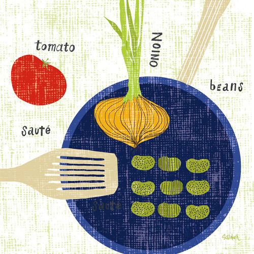Cooking it II Poster Print by Sue Schlabach # 44671
