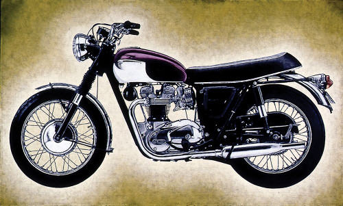 Motorcycle II Poster Print by Unknown Unknown # 4754