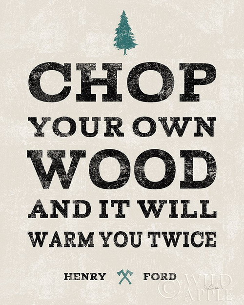 Cabin Life II Poster Print by Sue Schlabach # 47892