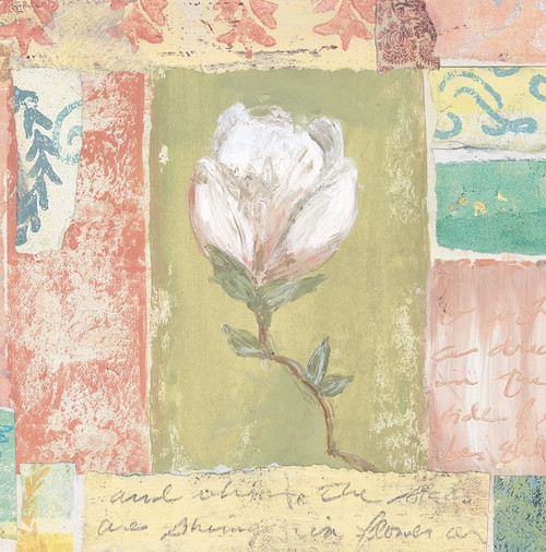 Floral Watercolor Collage I Poster Print by Unknown Unknown # 4798