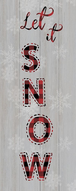 Let it Snow Poster Print by CAD Designs CAD Designs # 42989