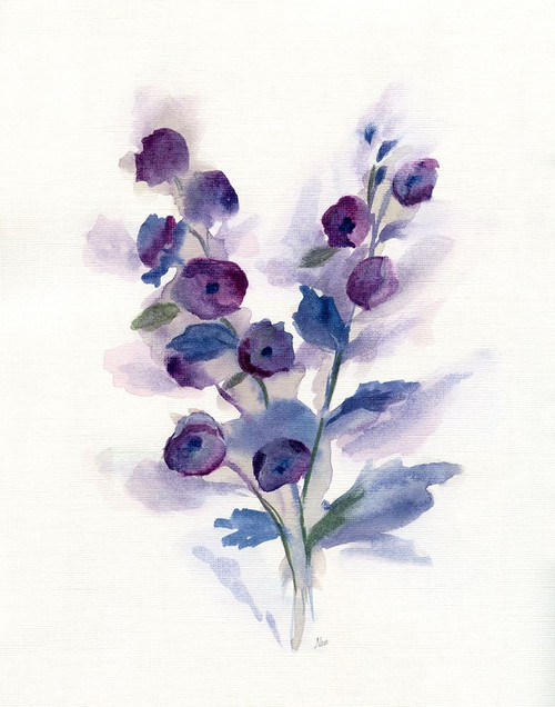 Pretty in Purple I Poster Print by Nan Nan # 43179