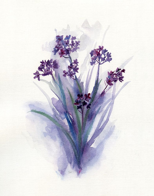 Pretty in Purple II Poster Print by Nan Nan # 43180