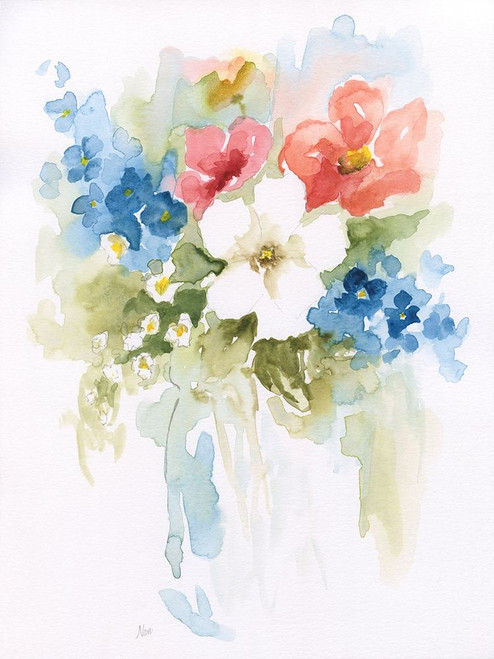 Spring Medley I Poster Print by Nan Nan # 42638