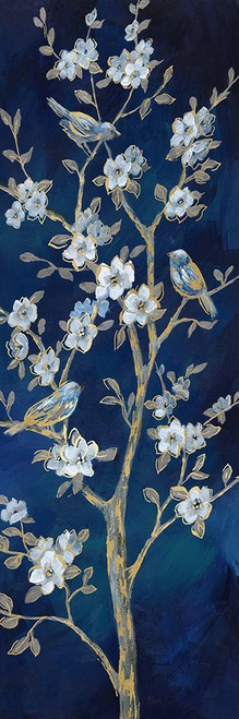 Indigo Spring II Poster Print by Nan Nan # 43364