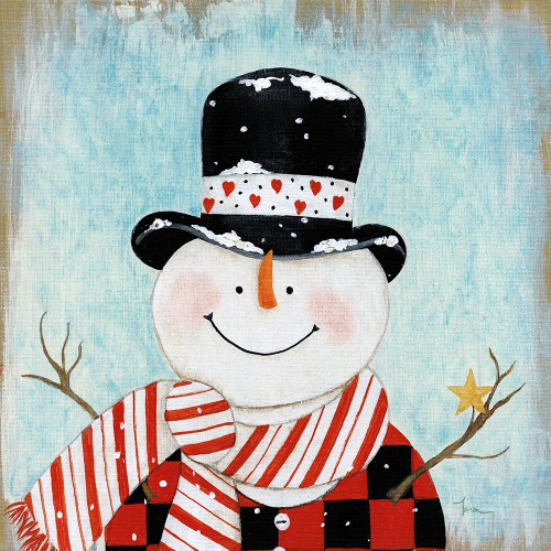 Dapper Snowman I Poster Print by Tava Studios Tava Studios # 42365