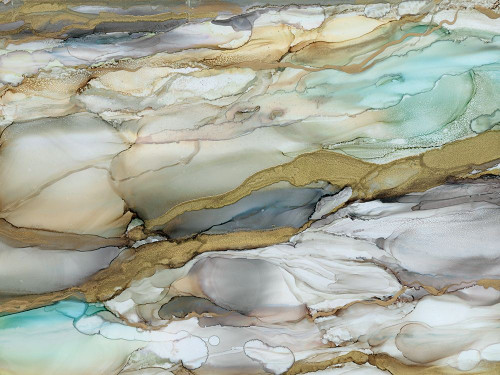 Marbled Glass II Poster Print by Carol Robinson # 40233