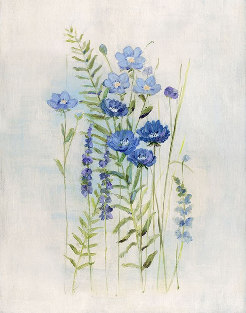 Cottage Wildflowers III Poster Print by Sally Swatland # 41790