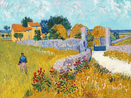 Farmhouse in Provence Poster Print by Vincent van Gogh # 3VG5026