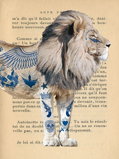 Tattooed Savannah II Poster Print by Steven Hill # 3SH5063