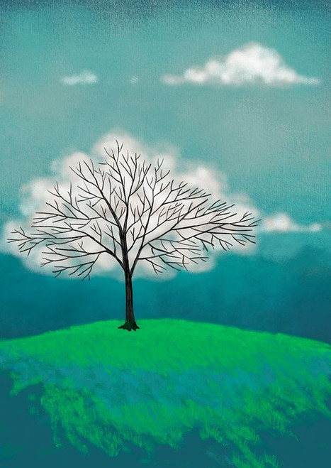 Tree of Clouds Poster Print by Stef Lamanche # 3SL5348