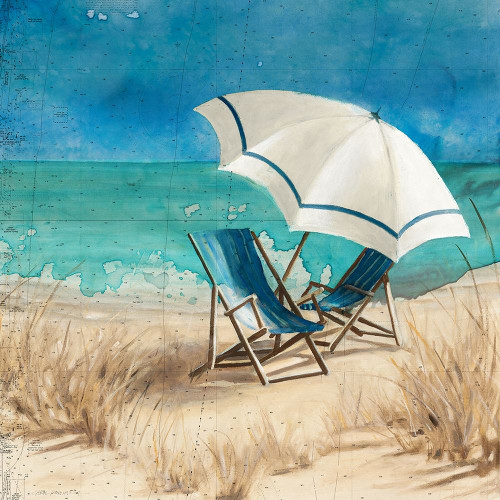 Retreat to the Beach II Poster Print by Carol Robinson # 41445