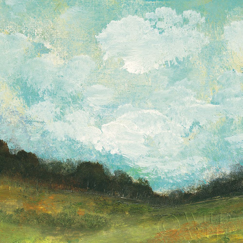 In the Field Square II Poster Print by Cheryl Warrick # 37754